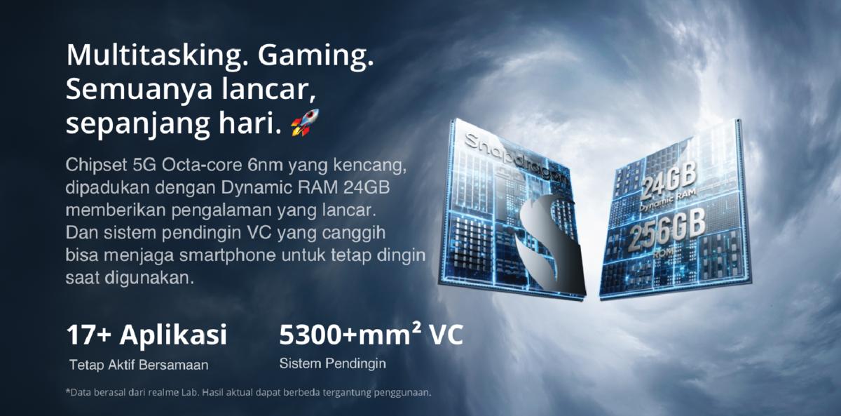 realme C85 5G 8GB+16GB* | 256GB | 7000mAh Battery | SONY 50MP AI Camera | 45W Fast Charging | IP69 Pro Proteksi Tahan Air