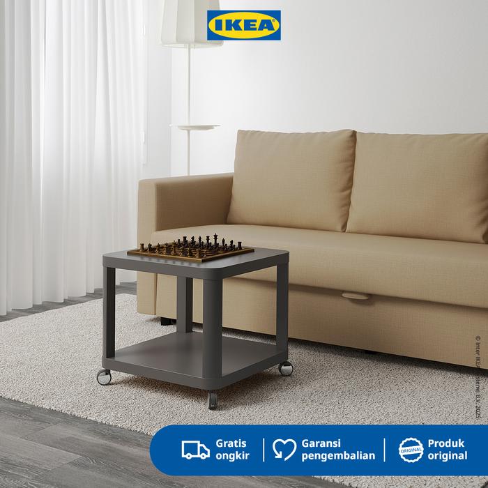Gambar IKEA TINGBY Meja Samping dengan Roda 50x50 cm Furniture dari IKEA Indonesia Kota Administrasi Jakarta Timur Tokopedia