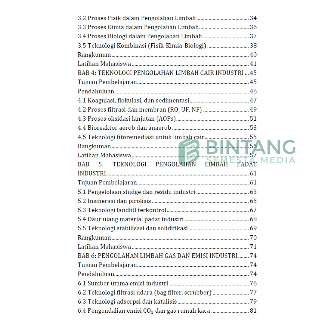 Pengolahan Limbah Industri Remediasi Lahan - Faisal Riza Basalamah, S.T., M.T., dkk.