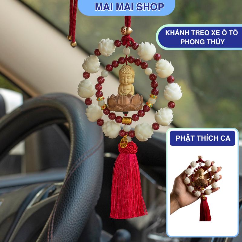 Khánh treo xe ô tô hình Phật Thích Ca Phong Thủy- Mai Mai Shop
