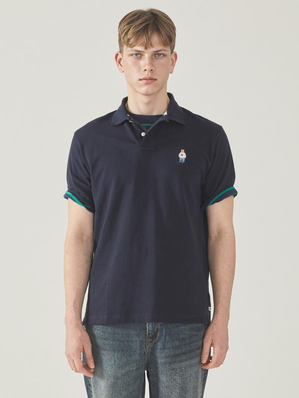 Áo thun Steve PQ Collar T-Shirt_WHHAF2521U