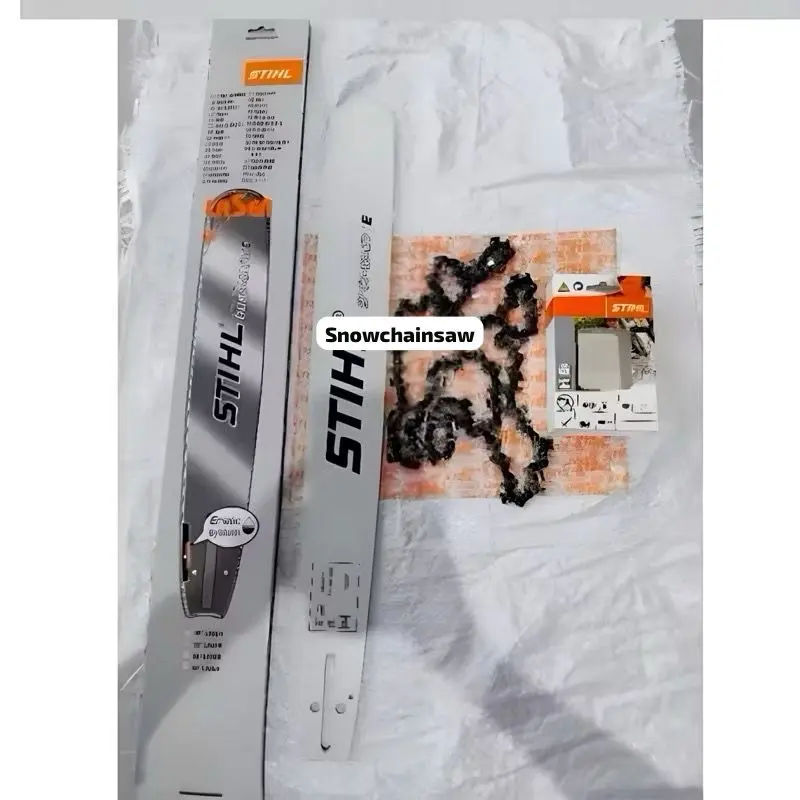 ￼TERMURAH!! 1 SET / PAKET GUIDE BAR 22 INCH STIHL DAN RANTAI 72X38T STIHL UNTUK CHAINSAW 22 INCH