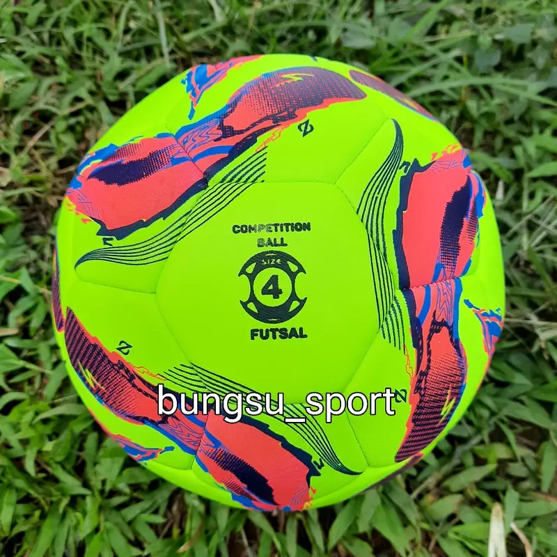 BOLA FUTSAL TERBARU MURAH BERKUALITAS JAHIT MESIN SIZE 4 100%REALPICT 5