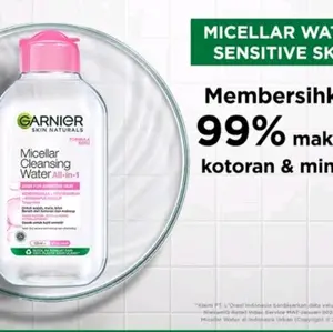 PEMBERSIH WAJAH MAKEUP DAN KOTORAN