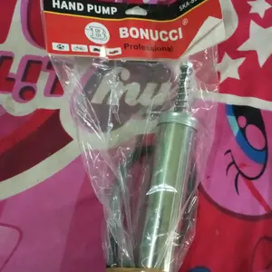 Pompa Angin Manual Tabung + Meter / Sepeda - Motor - Ban - Roda