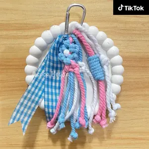 Pistachyo Charm - K-POP KEYCHAIN MACRAME GANTUNGAN KUNCI GANTUNGAN TAS BAG CHARM