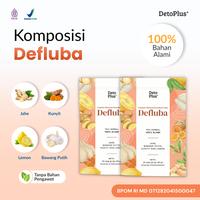 Gambar [BPOM] 1 Teh Defluba Detoplus Herbal - Teh Celup Instan Minuman Rempah Alami Jahe Bawang Putih Lemon - Halal & Original Tea dari Detoplus.id Kota Depok 3 Tokopedia