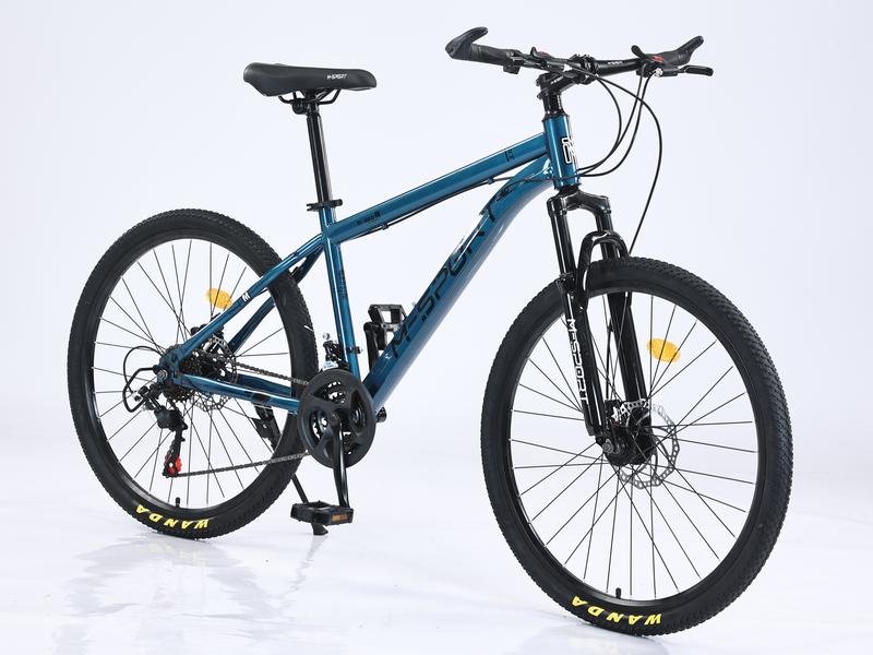 M-SPORT M350 24inch Xe đạp thể thao địa hình M-SPORT M-350 - Sườn thép 24 tốc độ phuộc thép không gỉ phanh đĩa kép Đạp Xe Đạp Carbon xe đạp Gắn Xe Đạp Cao Su