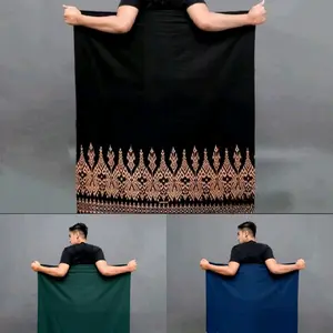 [Terlaris] Paket 100 dapet 3 Sarung Batik Santri Motif Anjani