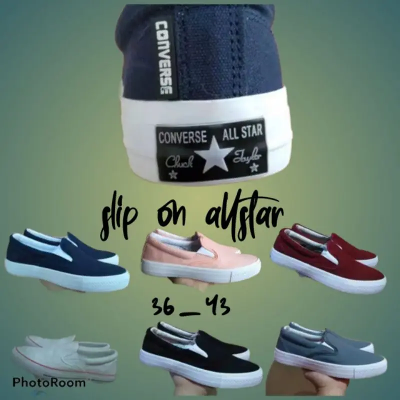 sepatu Converse slipon_sepatu wanita_sepatu pria