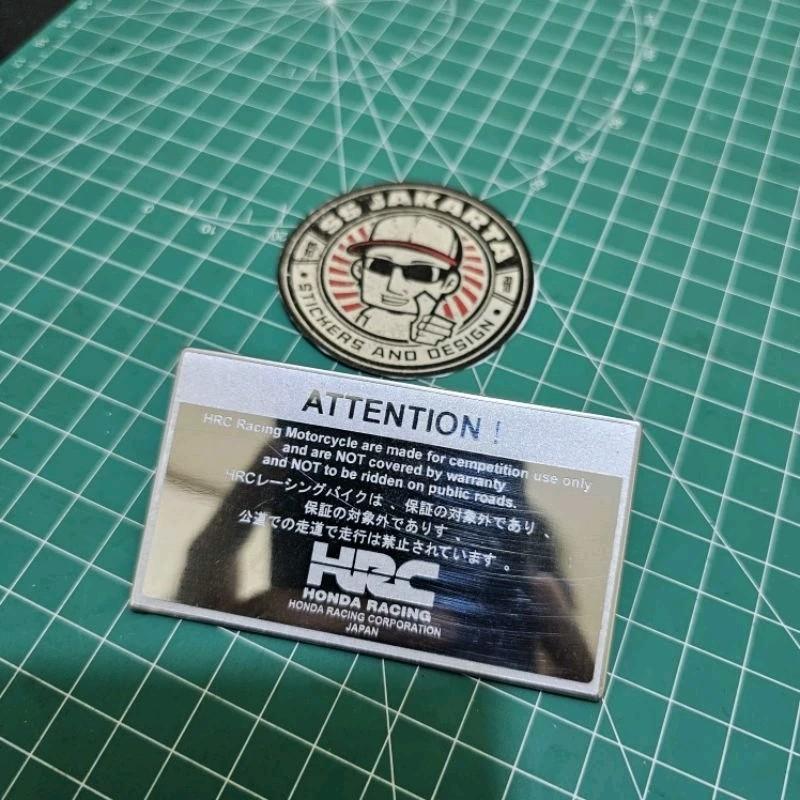 emblem HRC airblade hugger spakbor kolong 4