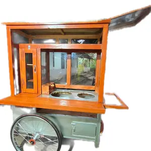 Gerobak Siomay Batagor Bahan Kayu Maoni