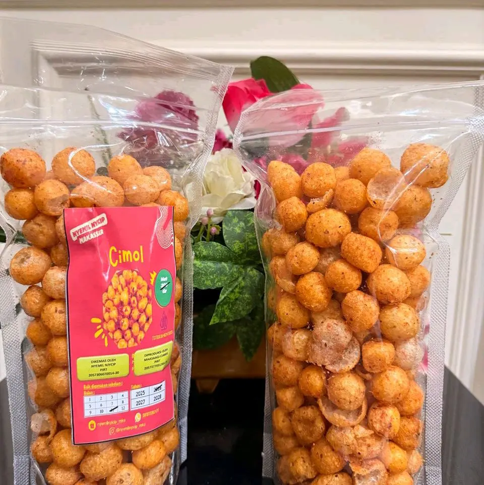 Cimol Snack nyemilnyicip mks pouch dan kiloan - Makanan Ringan