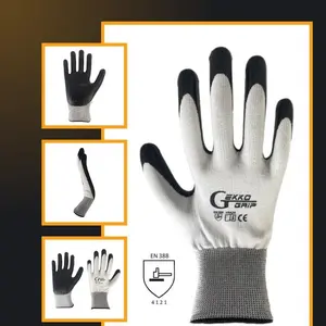 GEKKO Sarung Tangan Nitril Anti Potong Cut Resistance Gloves Sarung tangan safety pu