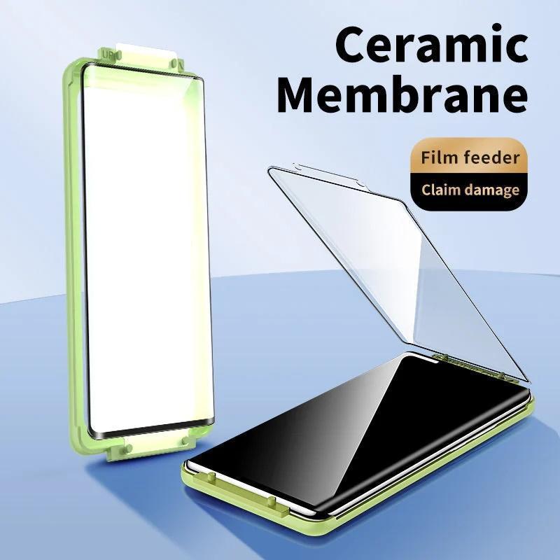 Product Introduction of OPPO Reno series curved screen SSS-grade microcrystalline ceramic film 0