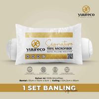 Gambar Bantal Guling Set Dewasa Paket Microfiber Bulu Angsa Sintetis Bundling Signature Series by yuureco - 1 Set Bantal Guling dari yuureco Kab. Gresik 1 Tokopedia