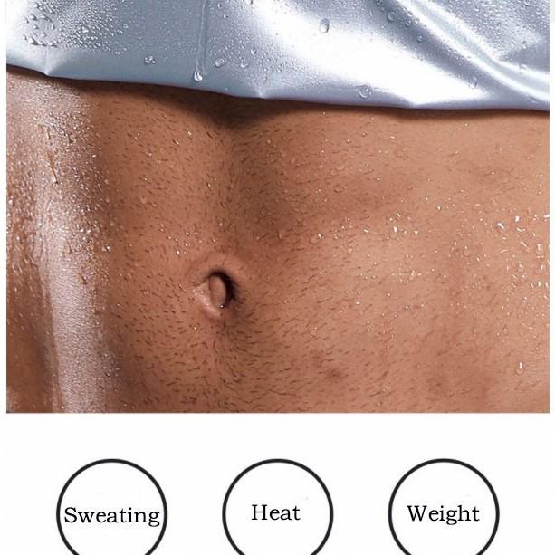 Product Introduction of M-5XL Sauna Suit Sweat Suit for men track suit sauna jacket running Exercise Gym Anti-Rip Suit Plus Size 52