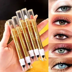 Eyeshadow  Pensil isi 5 2in1 Eyeshadow dan Brush (Jika Stock Kosong Kirim Merk Lain Shades sama)