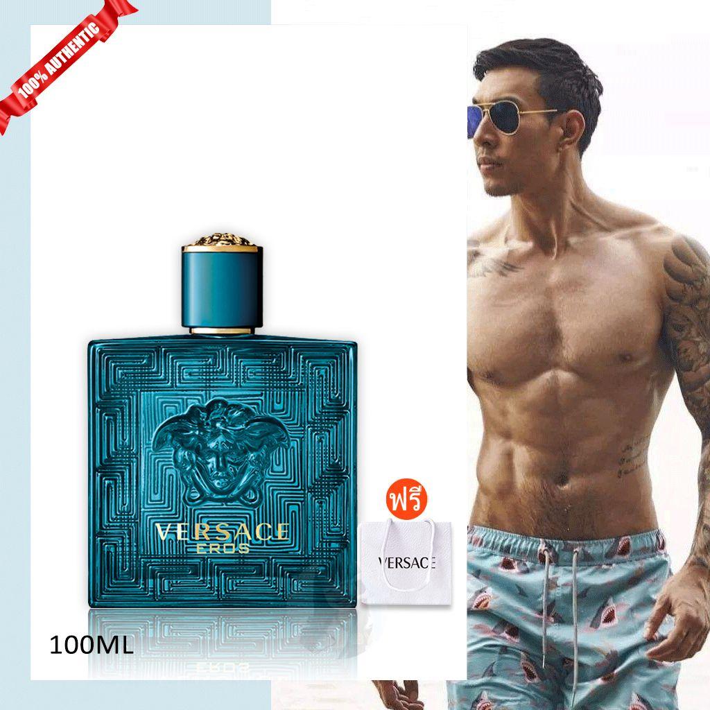 น้ำหอม ของแท้ Versace Eros Eau De Toilette EDT 100ML น้ำหอมผู้ชาย