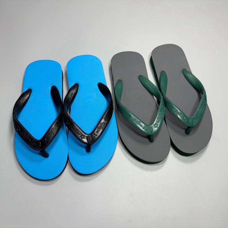 Dép Thái Lan limited Xám-Xanh dép cao su dép xỏ ngón tông lào dép boy phố dép nam đế bằng