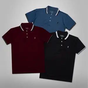 Fortklass Polo Shirt OSHU Lengan Pendek Kaos Lengan Pendek Kemeja Lengan Pendek Baju Bordir