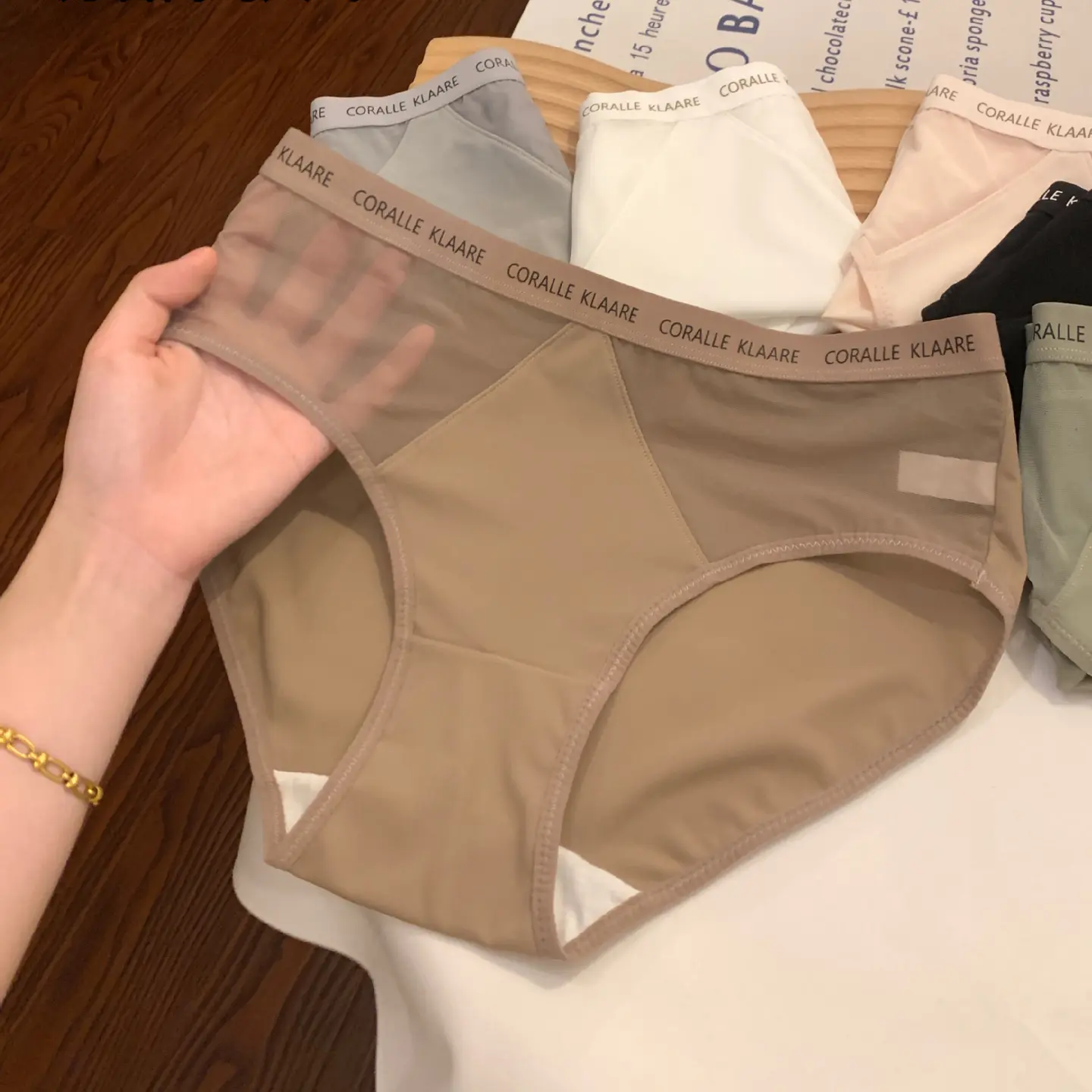 158300 Breathable Mesh Underwear  and Bare Feeling Underwear for Ladies