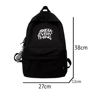 BS Tas Ransel Soo - Break Everythings Tas Sekolah TAS RANSEL TERBARU Kanvas Backpack
