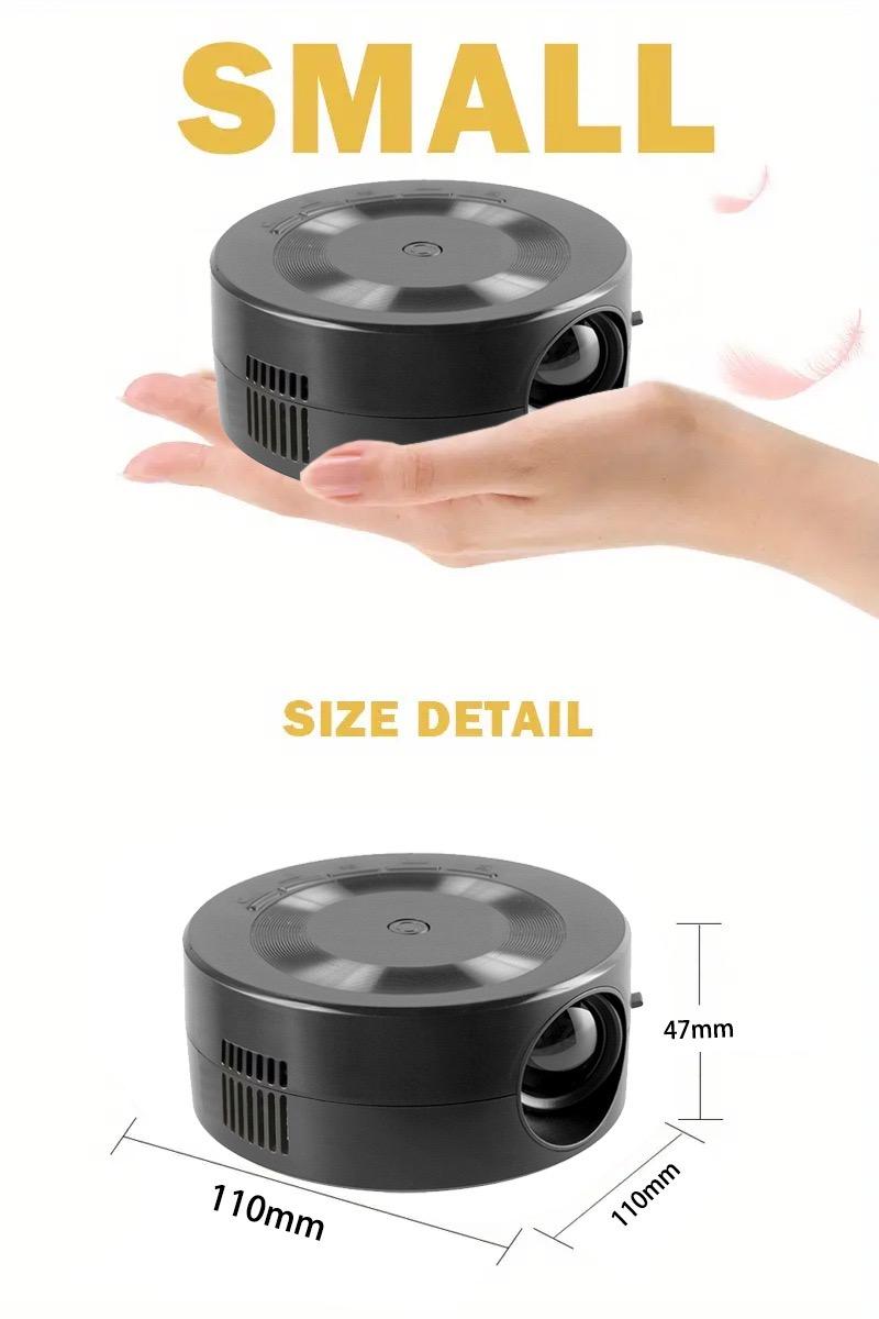 Product Introduction of Máy Chiếu Cầm Tay Thích Hợp Cho Quốc Tế Thương Xuyên Biên Giới, Nhỏ Và Tiện Lợi, Thích Hợp Cho Chức Năng Trực Tiếp Từ Màn Hình Có Dây, Tương Thích Với Điện Thoại Di Động Máy Chiếu Điện Thoại Mini máy  chiếu  mini  vmai 0