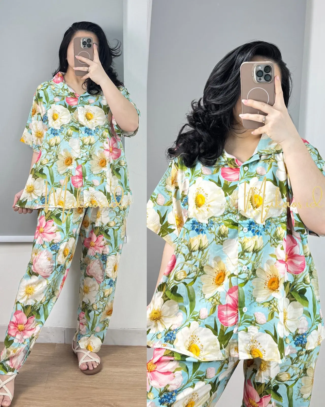 Mikaos Piyama Jumbo LD120cm/ Piyama Rayon Premium Jumbo/ Piyama Wanita Jumbo Celana / Baju Tidur JUMBO Mikaos Piyama Jumbo LD120cm/ Piyama Rayon Premium Jumbo/ Piyama Wanita Jumbo Celana / Baju Tidur JUMBO