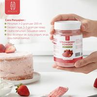 Gambar HEALTIVA Strawberry Powder Bubuk Stroberi 100gr Minuman Dessert Smoothie Topping Premium dari HEALTIVA Kota Tangerang Selatan 3 Tokopedia