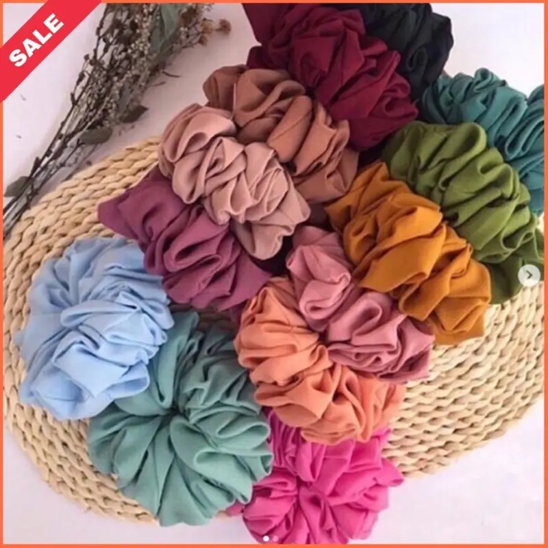 Scrunchie kucir rambut jumbo 0