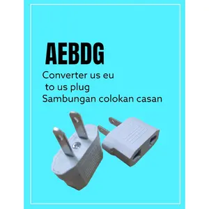 AEBRAND Colokan listrik Jepang Taiwan Amerika cina Gepeng Convert ASIA EU to Japan / converter Adapter Travel Tipe C to A