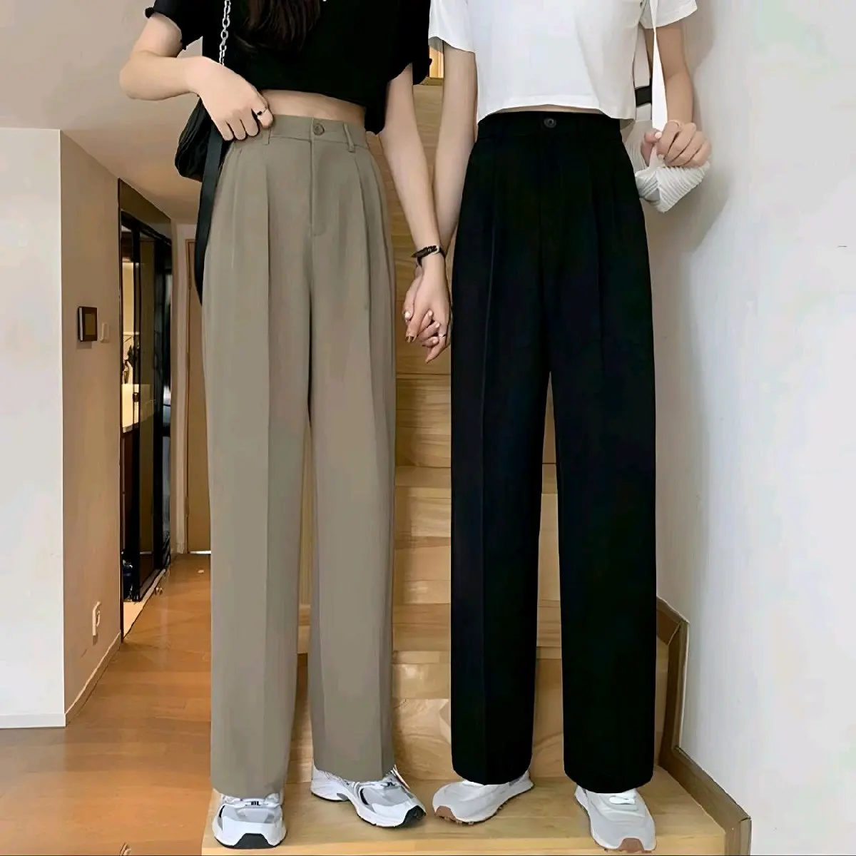 Celana Panjang Kulot Premium Wanita | Celana Panjang Wanita | Kulot Wanita | Celana Panjang Polos | Kain Lembut Melar Formal Casual Katun Polyester Tebal