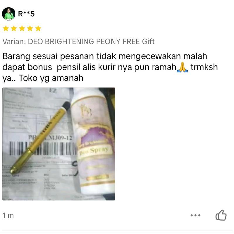 KETY BRIGHTENING BEBEB BEAUTY DEODORAN SPRAY  100ML MENCERAHKAN KETY ANTI BAU 2