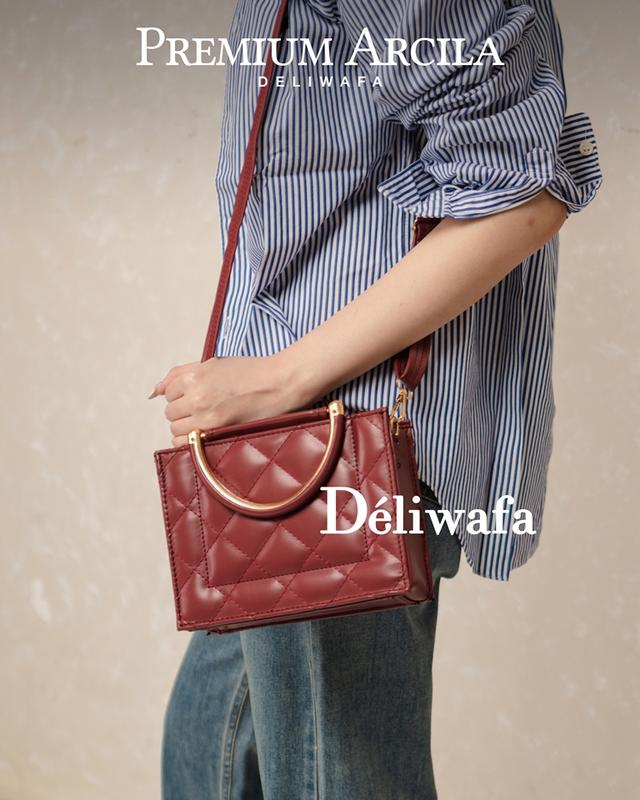 [Beli Lokal] Deliwafa - Selempang Wanita Slingbag Premium Tas Arcila 1