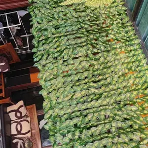 Daun Rambat Sintetis Roll Plastik 1M X 3M Proses pencetakan warna Rumah Garden Wedding Outdoor