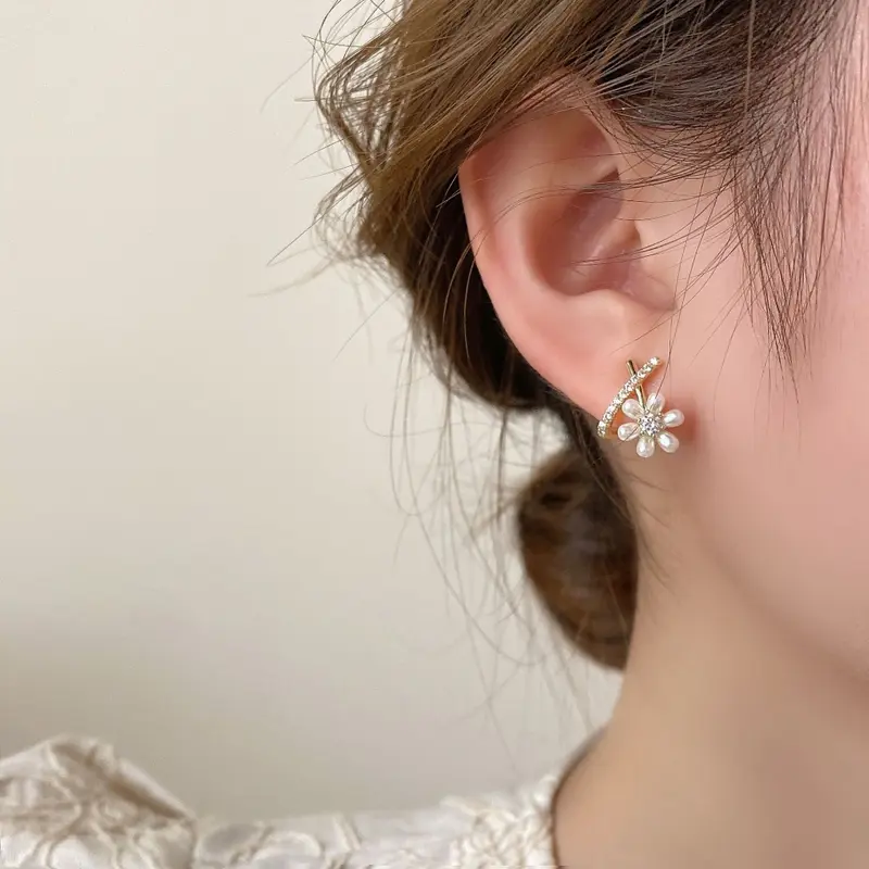 EMLYS.studio - ALLEGRA EARING - Anting Bunga Mewah Elegant 1