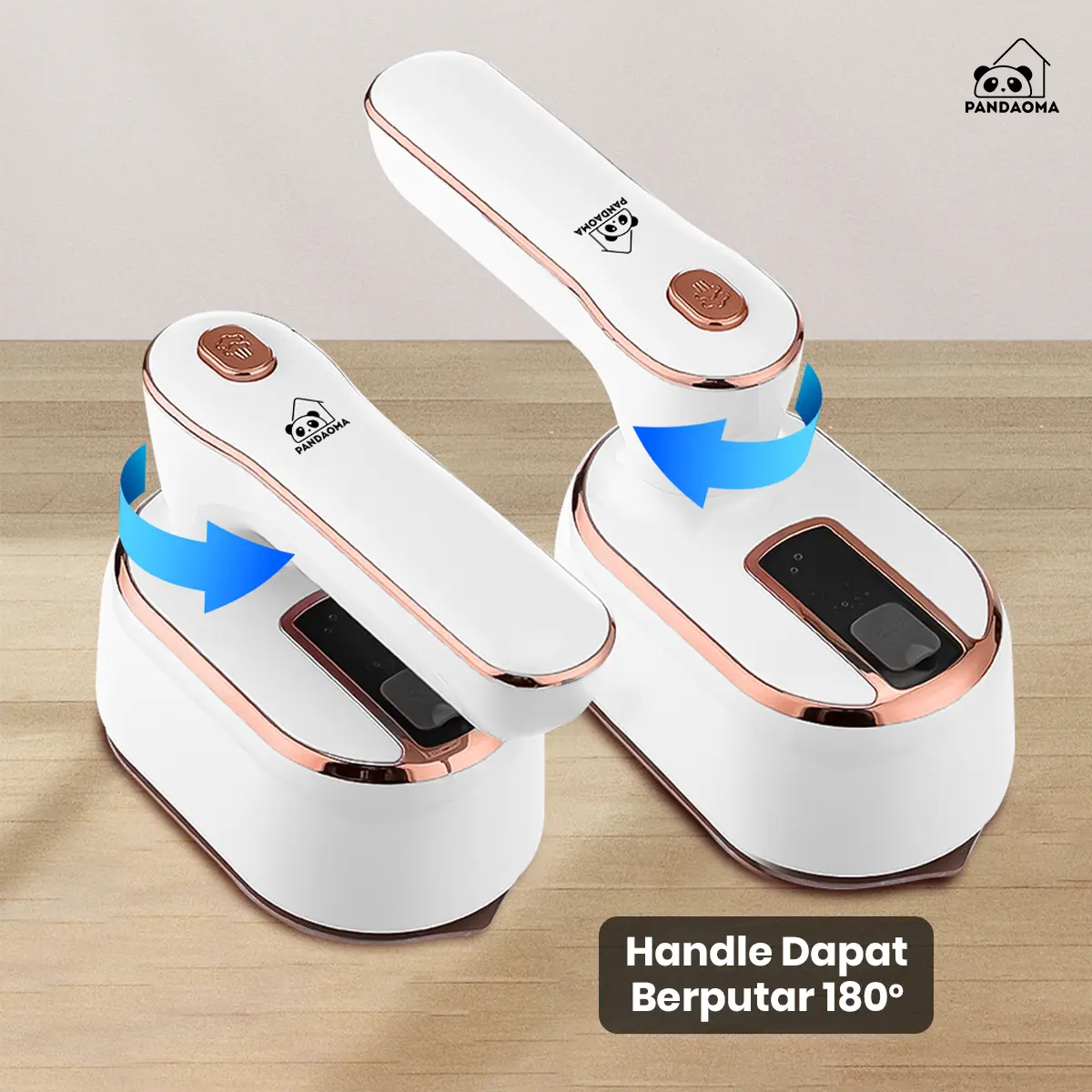 Pandaoma Setrika Uap Vulga Setrika 2in1 Setrika Mini Setrika Portable Cepat Panas