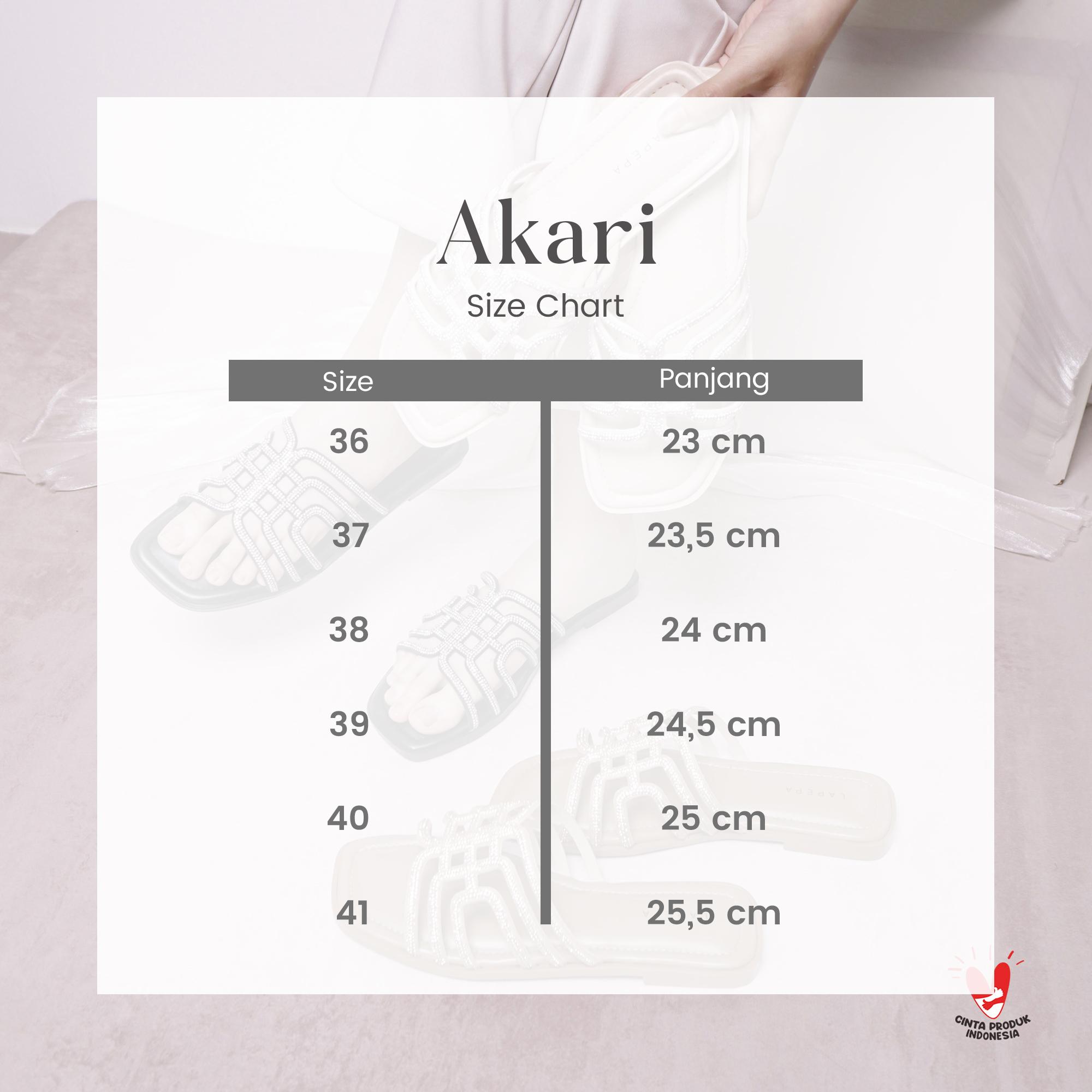 LAPEPA LIVE - AKARI Sandal Flat Wanita Sendal Teplek Cewek Kristal LAPEPA LIVE - AKARI Sandal Flat Wanita Sendal Teplek Cewek Kristal