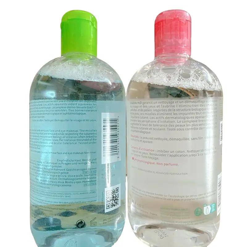 Nước Tẩy Trang Chai 500ml và 100ml Dành Cho Da Dầu Mụn Và Da Khô