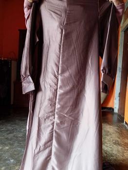 Product Review of Candy Outfitku - Luna dress (tanpa hijab) gamis gradasi silk sutra Baju Muslim Mewah Wanita from d**5 1