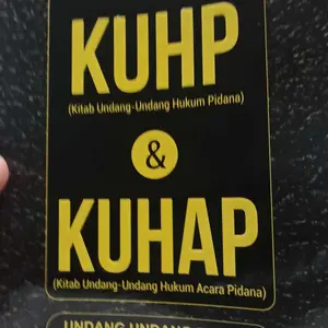 Buku KUHP KUHAP 2025 2026 / Buku Hukum Ilmu Perundang Undangan : KUHP Dan KUHAP - Hukum Pidana Dan Hukum Acara Pidana UU RI No 1 Tahun 2023 UU RI No 20 Tahun 2025 UU RI No 1 Tahun 2026 / Pustaka Baru Press - PM