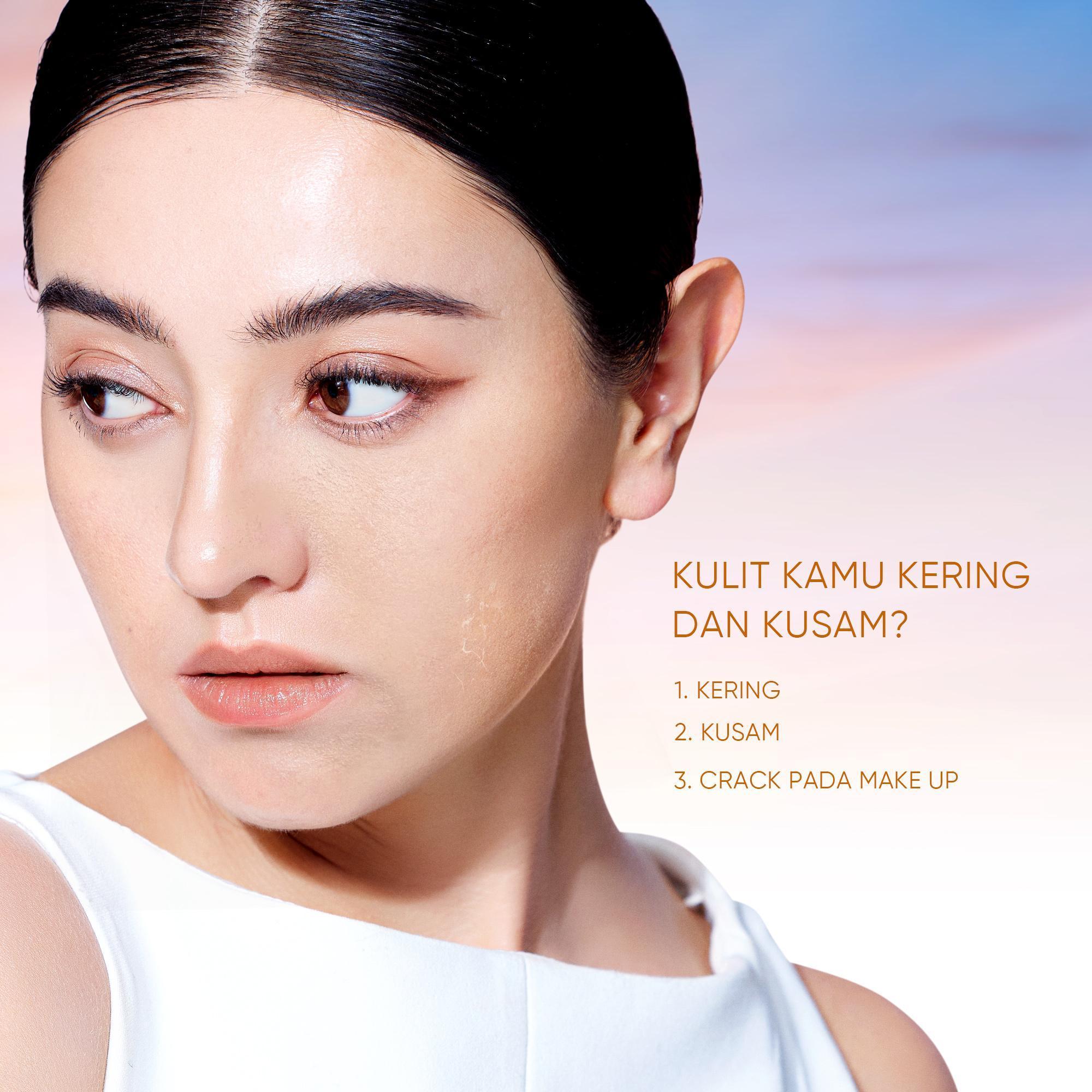 SKINTIFIC – 2pcs Makeup Set Glow Bright Day Cream 30g&Serum Spray 50ml  – Quick Makeup-cerah instan denganefek glow