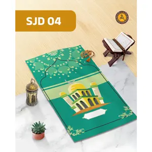 SAJADAH ANAK - Custom Nama Berkarakter Cocok Untuk Souvenir Ulang Tahun, Traveling, Dan Lain-lain