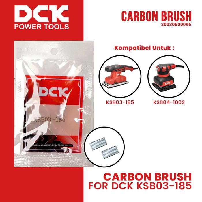 Gambar Carbon Brush/Arang untuk Sander KSB/DSB/ASB03-185 dari DCK Power Tools Indonesia Kota Administrasi Jakarta Barat Tokopedia