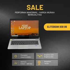 Laptop Elitebook 830 G6 || Core i5 Gen 8 || RAM 8 SSD 256