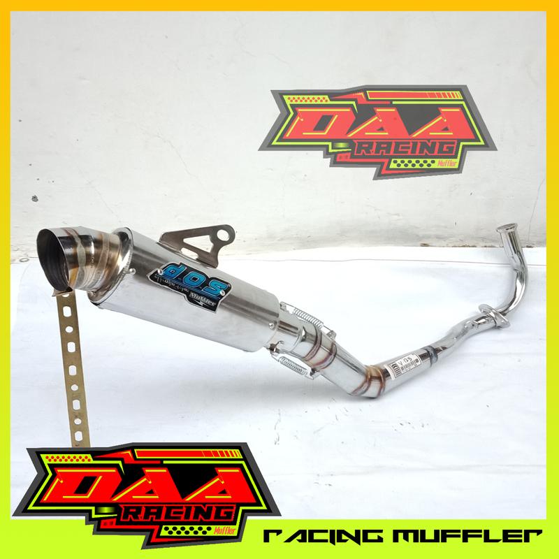 Knalpot racing matic RCB BEAT mio sporty DOS scoopy vario JRM soul gt fino xride genio CLD spacy racing 4