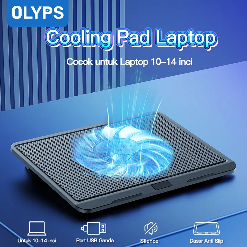 Cooling Pad Laptop M19 10-14inch