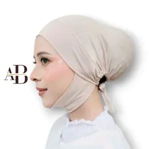 Ciput Dagu Anti Geser Syari Inner Dagu Malay Bahan Kaos Rayon