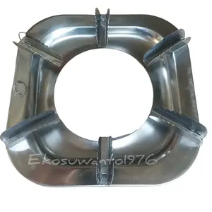 (stainless) tataan,tatakan kompor rinai kaki 6 bahan stainless anti karat